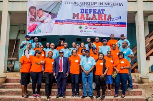 TOTAL Group in Nigeria Marks World Malaria Day 2018