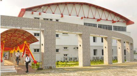 The e-library donated by Shell to the Port Harcourt Literary Society