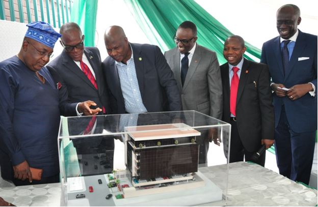 L-R: Past Chairman of Nigeria Insurers Association (NIA), Mr. Dolapo Balogun; Chairman Governing Council, NIA, Mr. Eddie Efekoha; Deputy Commissioner, Technical, National Insurance Commission, Mr. Olorundare Sunday Thomas; a past Chairman, Mr. Wole Oshin; Deputy Chairman NIA, Mr. Tope Smart, and a past Chairman, Oye Hassan-Odukale during a ground breaking ceremony for a multipurpose NIA towers in Victoria Island, Lagos.