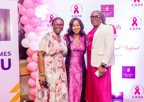Cancer Care: Polaris Bank Celebrates with C.O.P.E on 30 Years of Hope, Impact, Partnership