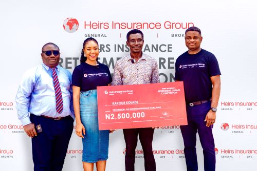 Kayode Kolade, 51, Wins Inaugural Heirs Insurance Retirement Dream Competition