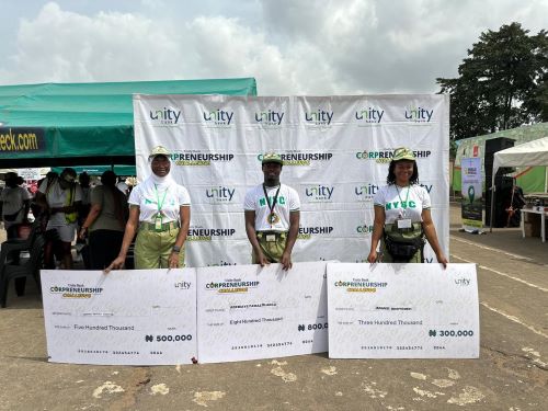 Unity Bank Disburses over N270 Million to Corpreneurship Winners