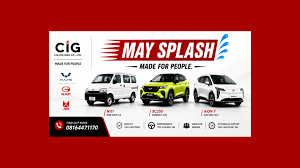 CIG Motors: Pay ₦3m For a Brand New Car in May Splash Promo on Electric, Petrol Vehicles