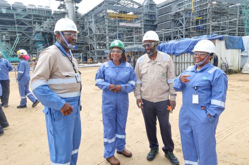 NLNG, Petroleum Ministry Inspect Train 7 Project Site in Bonny NLNG, Petroleum Ministry Inspect Train 7 Project Site in Bonny