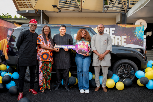 Guinness “Open For More” Promo Grand Prize Winner Drives Home ₦150m Toyota Prado as 1,075 Consumers Win Big Guinness “Open For More” Promo Grand Prize Winner Drives Home ₦150m Toyota Prado as 1,075 Consumers Win Big