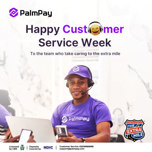 Customer Service Week: PalmPay Goes the Extra Mile to Keep Customers Supported and Secure Customer Service Week: PalmPay Goes the Extra Mile to Keep Customers Supported and Secure